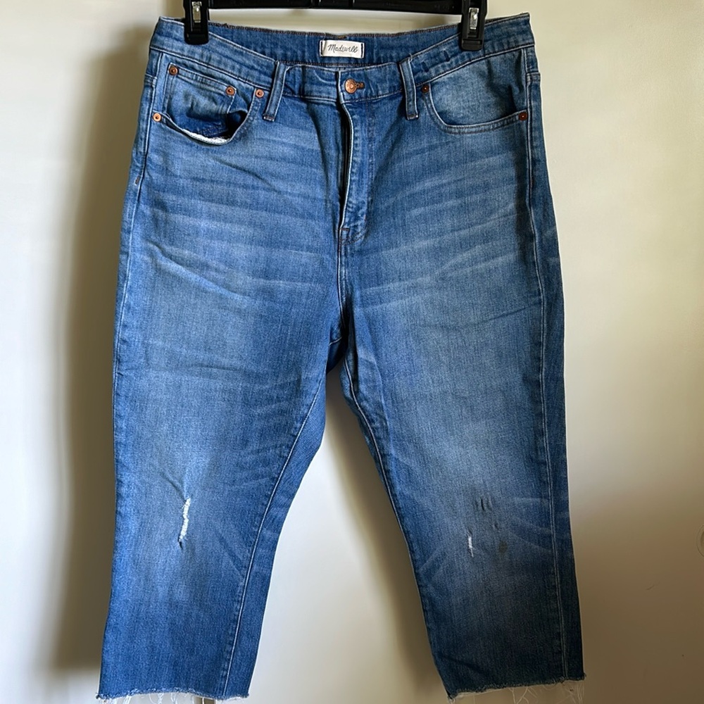 Madewell Size 32 High Rise Slim